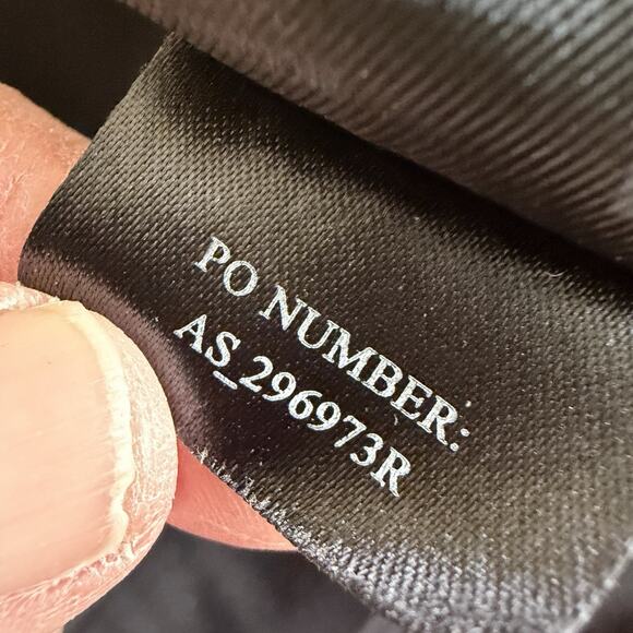 ALLSAINTS Aleida Trouser Pants Pull On Cropped Tapered Black Size 6 - Picture 11 of 11